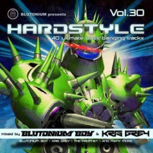 Various Artists - Blutonium Presents: Hardstyle in der Gruppe MUSIK / Dual Disc / Pop-Rock bei Bengans Skivbutik AB (4265507)