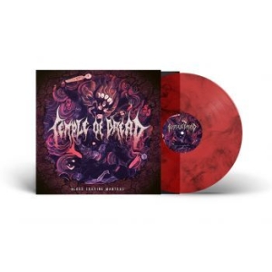 Temple Of Dread - Blood Craving Mantras (Marbled Viny in der Gruppe VINYL / Hårdrock/ Heavy metal bei Bengans Skivbutik AB (4266647)