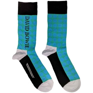 David Bowie - Circles Pattern Uni Blue Socks (Eu 40-45 in der Gruppe MERCHANDISE / Merch / Pop-Rock bei Bengans Skivbutik AB (4267745)