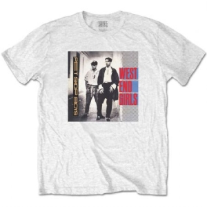 Pet Shop Boys - Unisex T-Shirt: West End Girls in der Gruppe CDON - Exporterade Artiklar_Manuellt / T-shirts_CDON_Exporterade bei Bengans Skivbutik AB (4271650r)