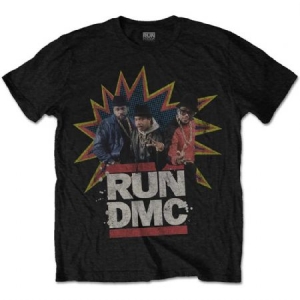 Run DMC - Unisex T-Shirt: POW! in der Gruppe Minishops /  bei Bengans Skivbutik AB (4271663r)