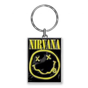 Nirvana - Keychain: Smiley (Die-cast Relief) in der Gruppe MK Export CDON Merch bei Bengans Skivbutik AB (4271745)