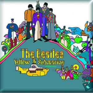 The Beatles - Fridge Magnet: Yellow Submarine Album in der Gruppe CDON - Exporterade Artiklar_Manuellt / Merch_CDON_exporterade bei Bengans Skivbutik AB (4271756)