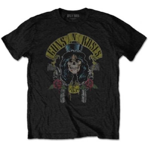 Guns N' Roses - Guns N' Roses Unisex T-Shirt: Slash 85 in der Gruppe CDON - Exporterade Artiklar_Manuellt / T-shirts_CDON_Exporterade bei Bengans Skivbutik AB (4272664r)