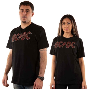 Ac/Dc - Full Colour Logo Diamante Uni Bl    in der Gruppe MERCH / Minsishops-merch / Ac/Dc bei Bengans Skivbutik AB (4272915r)