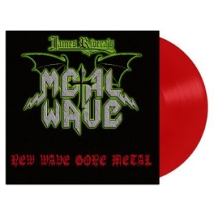 James Riveras Metal Wave - New Wave Gone Metal (Red Vinyl Lp) in der Gruppe VINYL / Hårdrock/ Heavy metal bei Bengans Skivbutik AB (4275218)