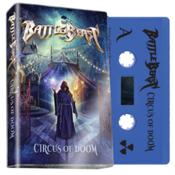 Battle Beast - Circus Of Doom (Blue MC) in der Gruppe Hårdrock/ Heavy metal bei Bengans Skivbutik AB (4275340)