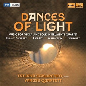 Masurenko Tatjana Yaruss Quartett - Dances Of Light in der Gruppe CD bei Bengans Skivbutik AB (4275369)