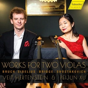 Bruch Max Sibelius Jean - Bruch & Sibelius: Works For Two Vio in der Gruppe Externt_Lager / Naxoslager bei Bengans Skivbutik AB (4275380)