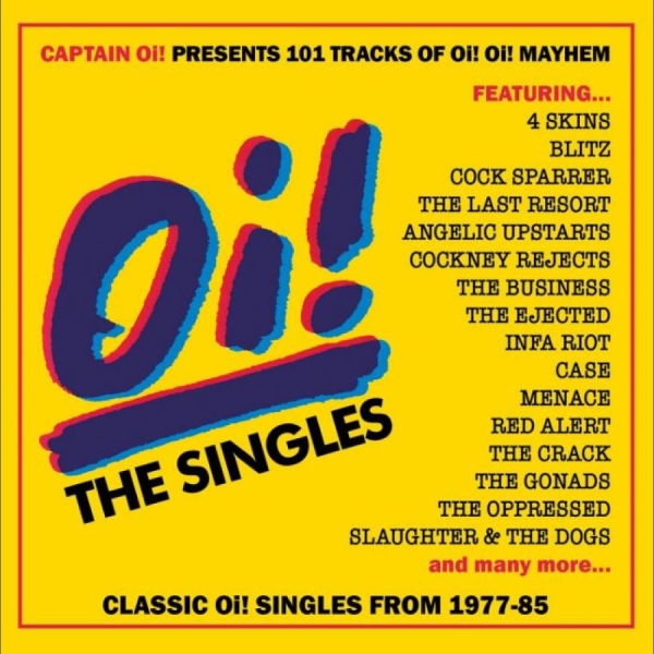 Various Artists - Oi! The Singles 4Cd Clamshell Box in der Gruppe CD / Bestseller bei Bengans Skivbutik AB (4276299)