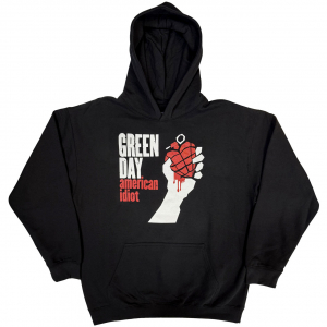 Green Day - American Idiot Uni Bl Hoodie in der Gruppe Övrigt / bei Bengans Skivbutik AB (4276369r)