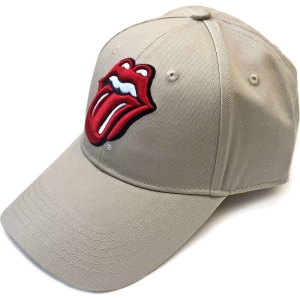 Rolling Stones - Classic Tongue Sand Baseball C in der Gruppe MERCHANDISE / Merch / Pop-Rock bei Bengans Skivbutik AB (4276411)