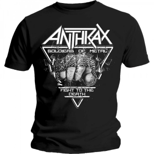 Anthrax - soldiers of metal ftd in der Gruppe BW-T-shirts bei Bengans Skivbutik AB (4276644)