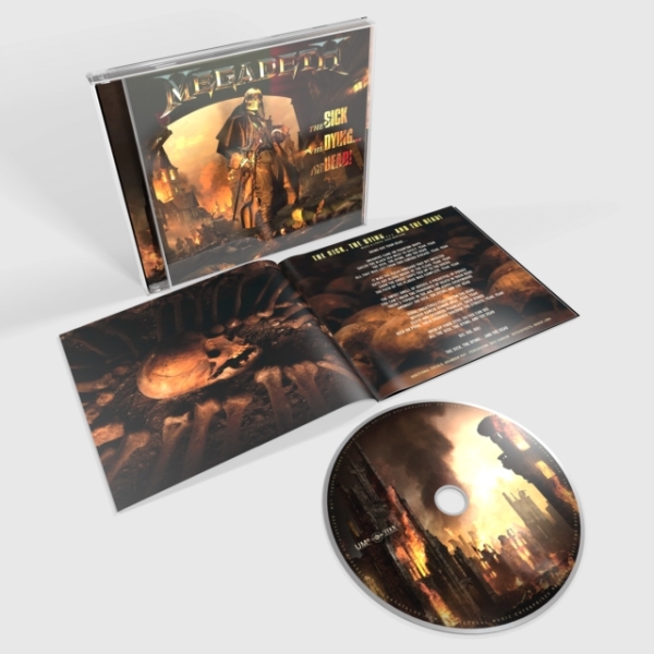 Megadeth - The Sick, The Dying? And The Dead! in der Gruppe CD / Hårdrock bei Bengans Skivbutik AB (4276750)