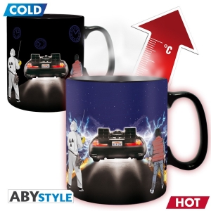 Back to the future - Heat change mug 460 ml in der Gruppe MERCHANDISE / Tasse / Soundtrack bei Bengans Skivbutik AB (4278037)