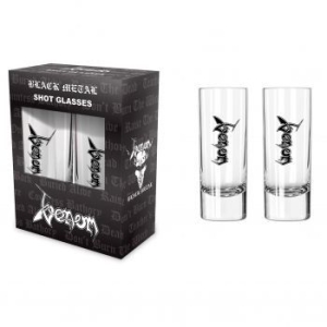 Venom - Black Metal  (Shot Glass) in der Gruppe MERCHANDISE / Merch / Hårdrock bei Bengans Skivbutik AB (4278374)