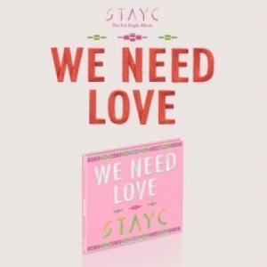Stayc - (WE NEED LOVE) Digipack Ver. in der Gruppe Minishops / K-Pop Minishops / Stayc bei Bengans Skivbutik AB (4279510)