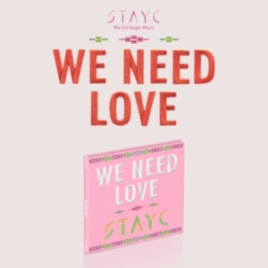 Stayc - (WE NEED LOVE) Digipack Ver. in der Gruppe Minishops / K-Pop Minishops / Stayc bei Bengans Skivbutik AB (4279510)