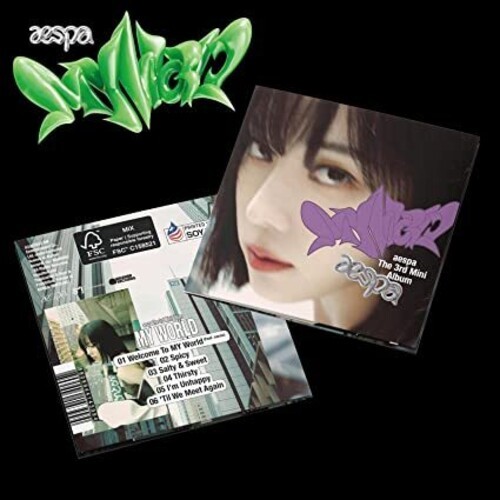aespa - My World - The 3Rd Mini Album in der Gruppe CD / Pop bei Bengans Skivbutik AB (4279653)