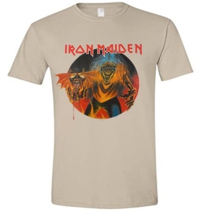 Iron Maiden - Iron Maiden T-Shirt Head (Beige) in der Gruppe Minishops / Iron Maiden bei Bengans Skivbutik AB (4280400)