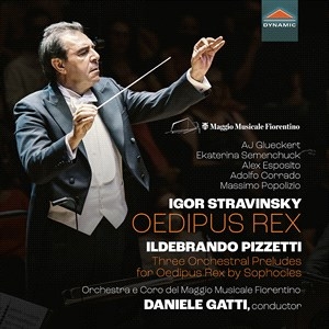 Pizzetti Ildebrando Stravinsky I - Stravinsky: Oedipus Rex Pizzetti: in der Gruppe Externt_Lager / Naxoslager bei Bengans Skivbutik AB (4281405)