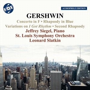 Gershwin George - Gershwin: Piano Concerto In F Rhap in der Gruppe Externt_Lager / Naxoslager bei Bengans Skivbutik AB (4281409)