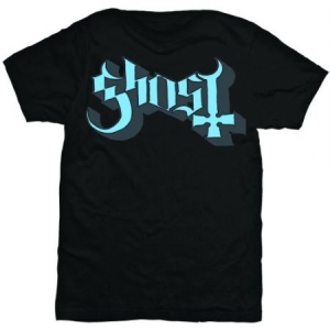Ghost - Ghost Unisex T-Shirt: Blue/Grey Keyline Logo (XL) in der Gruppe -Start Tshirt bei Bengans Skivbutik AB (4281638)