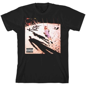 Korn - Self Titled Uni Bl T-Shirt in der Gruppe MERCHANDISE / T-shirt / Hårdrock bei Bengans Skivbutik AB (4281752r)