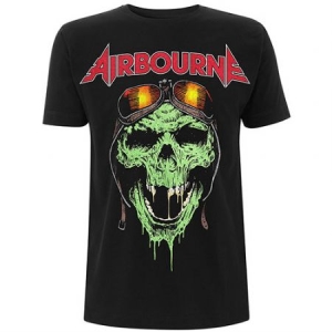 Airbourne - Airbourne Unisex T-Shirt: Hell Pilot Glo in der Gruppe CDON - Exporterade Artiklar_Manuellt / T-shirts_CDON_Exporterade bei Bengans Skivbutik AB (4281758r)