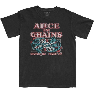 Alice In Chains - Totem Fish Uni Bl    in der Gruppe MERCH / T-Shirt / Rockoff_Nya April24 bei Bengans Skivbutik AB (4281781r)