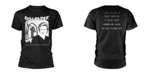 Discharge - T/S Warning (Xxl) in der Gruppe MERCHANDISE / T-shirt / Pop-Rock bei Bengans Skivbutik AB (4284585)