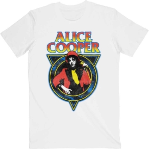 Alice Cooper - Snakeskin Uni Wht     (M) in der Gruppe MERCHANDISE / T-shirt / Heavy Metal bei Bengans Skivbutik AB (4285338)