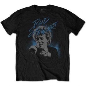 Rod Stewart - Unisex T-Shirt: Scribble Photo (S) in der Gruppe -Start Tshirt bei Bengans Skivbutik AB (4285424)