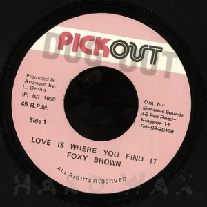 Foxy Brown - Love Is Where You Find It in der Gruppe Labels /  bei Bengans Skivbutik AB (4286121)