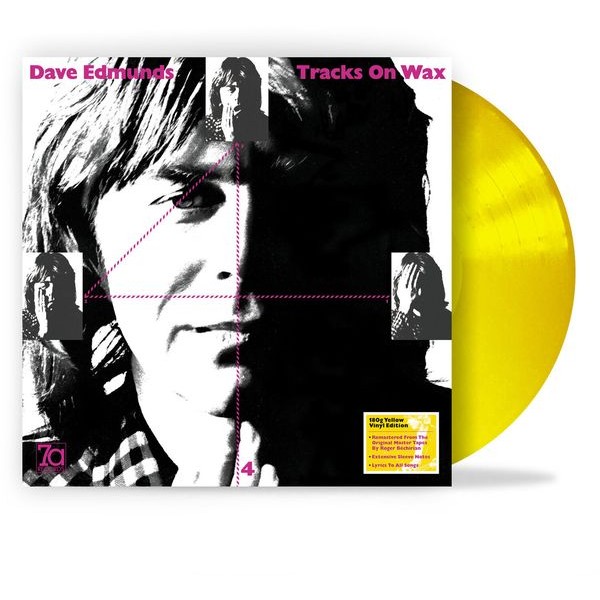 Dave Edmunds - Tracks On Wax (Yellow Vinyl) in der Gruppe VINYL / Pop bei Bengans Skivbutik AB (4286939)