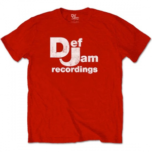 Def Jam - Classic Logo Uni Red    in der Gruppe MERCHANDISE / T-shirt / Hip Hop-Rap bei Bengans Skivbutik AB (4287003r)