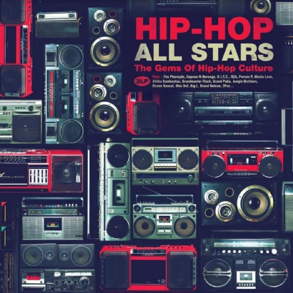 Various Artists - Hip Hop Allstars in der Gruppe VINYL / Bestseller bei Bengans Skivbutik AB (4287035)