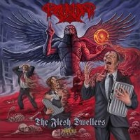 Paganizer - Flesh Dwellers The (Red Vinyl Lp) in der Gruppe UNSERE TIPPS / Freitagsveröffentlichungen / Fredag Den 16:e Februari 2024 bei Bengans Skivbutik AB (4287049)