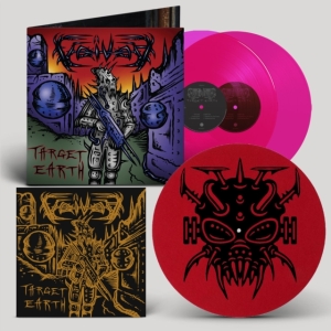 Voivod - Target Earth (Magenta Vinyl) in der Gruppe Övrigt /  bei Bengans Skivbutik AB (4287260)