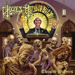 Gruesome - Twisted Prayers (Clear Blue Vinyl) in der Gruppe -Start CS bei Bengans Skivbutik AB (4287269)