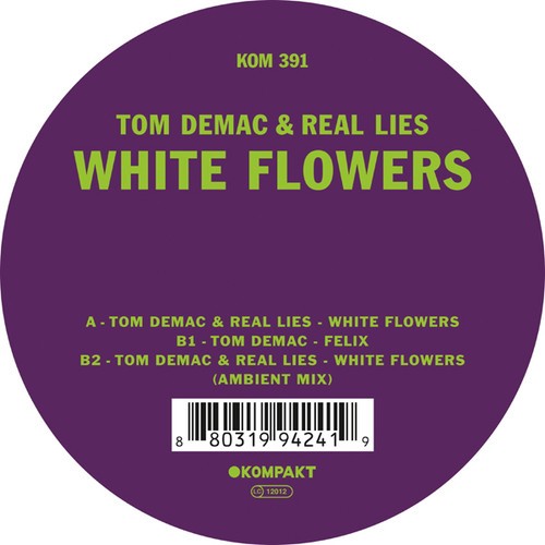 Tom Demac & Real Lies - White Flowers in der Gruppe VINYL / Dans/Techno bei Bengans Skivbutik AB (4287878)