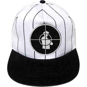 Public Enemy - Solid Target Wht/Bl Baseball C in der Gruppe MERCHANDISE / Merch / Hip Hop-Rap bei Bengans Skivbutik AB (4289899)
