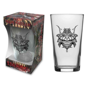Iron Maiden - Senjutsu Beer Glass in der Gruppe MERCHANDISE / Merch / Hårdrock bei Bengans Skivbutik AB (4289903)