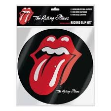 Rolling Stones - Slipmat Logo in der Gruppe Vinylzubehör / Pop-Rock bei Bengans Skivbutik AB (4290163)