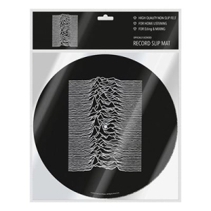 Joy Division - Slipmat Unknown Pleasures in der Gruppe Vinylzubehör / Pop-Rock bei Bengans Skivbutik AB (4290164)
