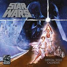 Star Wars - Star Wars (Classics) 2023 square calenda in der Gruppe CDON - Exporterade Artiklar_Manuellt / Kalendrar_CDON_exporterade bei Bengans Skivbutik AB (4290685)