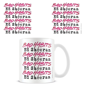 Ed Sheeran - Bad Habits Mug in der Gruppe CDON - Exporterade Artiklar_Manuellt / Merch_CDON_exporterade bei Bengans Skivbutik AB (4290715)