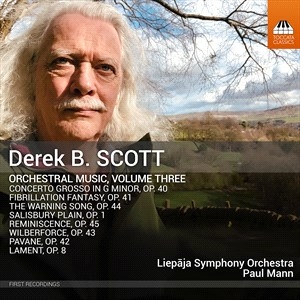Scott Derek B. - Scott: Orchestral Music, Vol. 3 in der Gruppe Externt_Lager / Naxoslager bei Bengans Skivbutik AB (4290773)