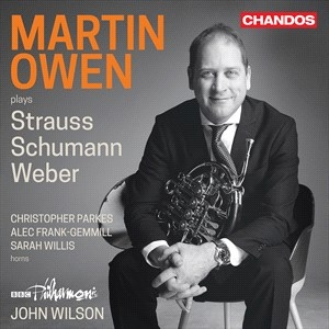 Schumann Robert Strauss Richard - Martin Owen Plays Strauss, Schumann in der Gruppe CD bei Bengans Skivbutik AB (4290793)
