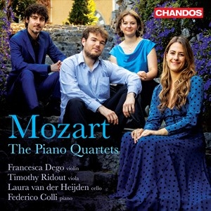 Mozart Wolfgang Amadeus - Mozart: The Piano Quartets in der Gruppe Externt_Lager / Naxoslager bei Bengans Skivbutik AB (4290794)